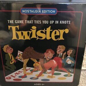 Twister Board Game in Classic Vintage Nostalgia Edition Collector's Tin